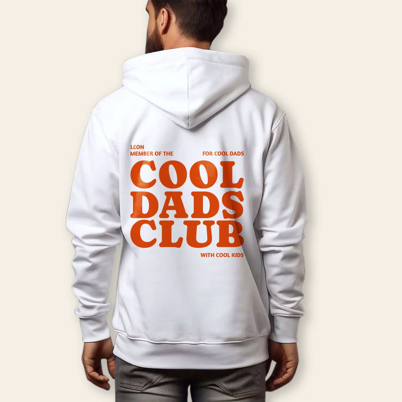 Personalisierter Hoodie "Cool Dads Club" - Image 5
