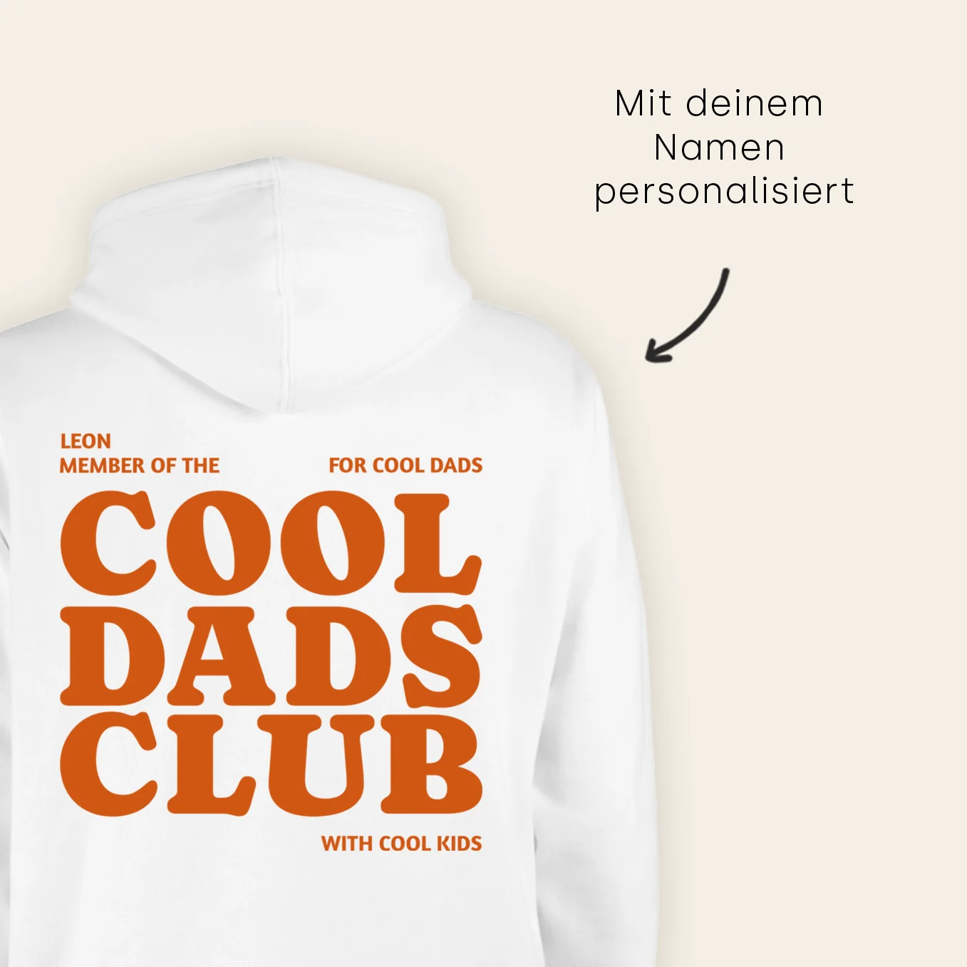 Personalisierter Hoodie "Cool Dads Club" - Image 7