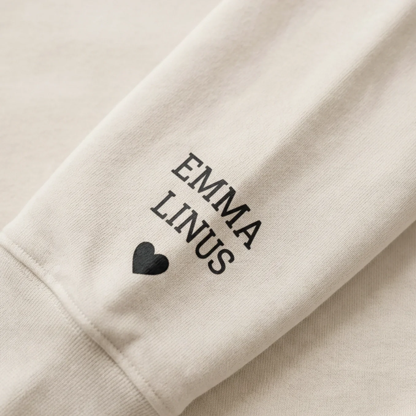 Personalisierter Sweater "Mama & Kinder" mit Ärmeldruck - Image 8