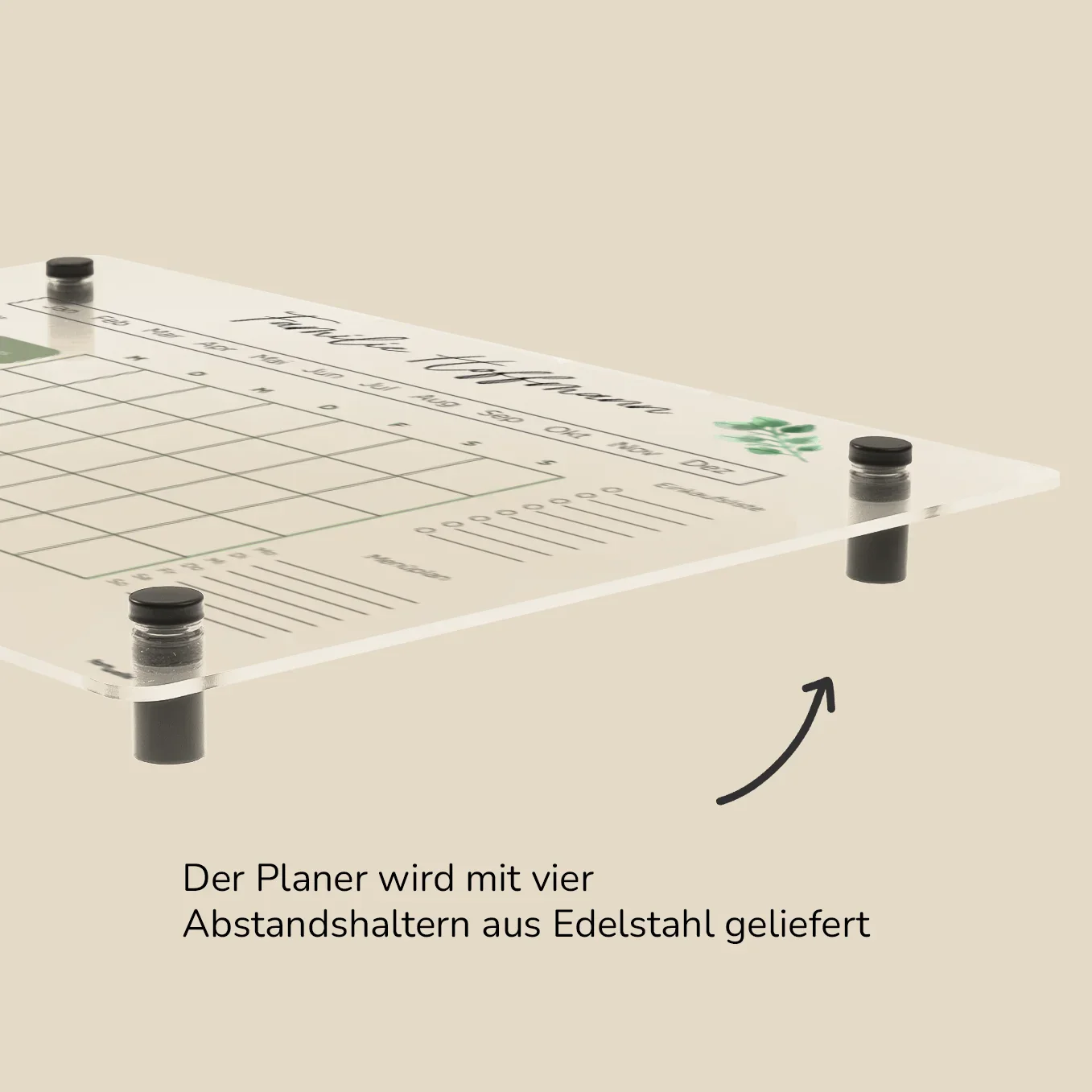Personalisierter Wochenplaner Acryl "Familie" - Image 6