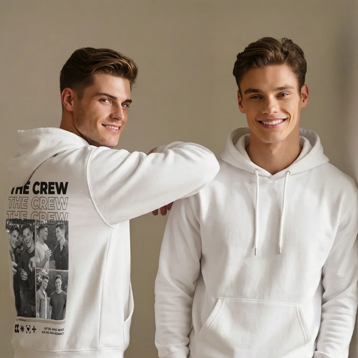 Personalisiertes Hoodie "Drinkbuddies" - Image 9