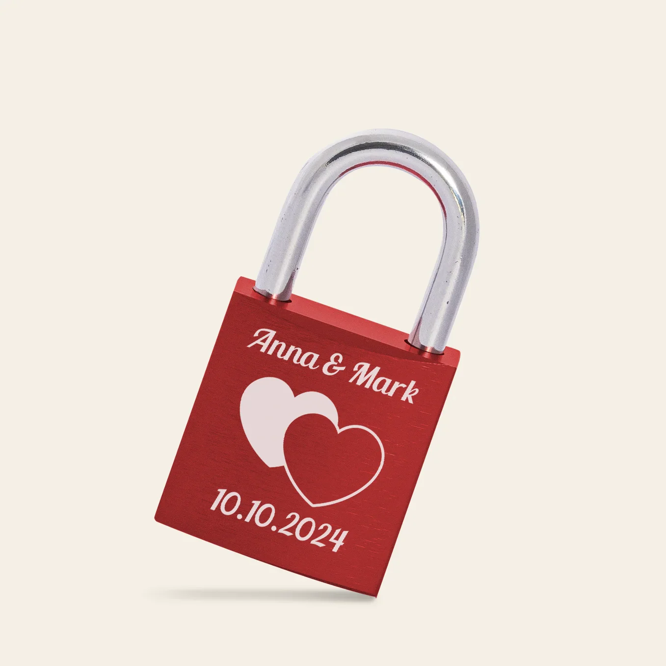 Personalisiertes Liebesschloss "Ewige Liebe" - Image 3