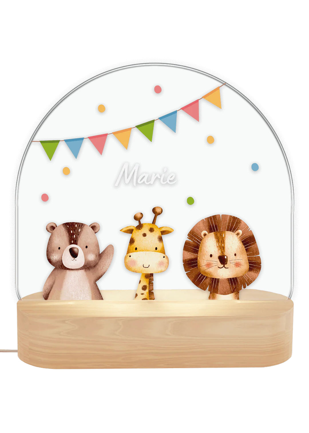 Veilleuse personnalisée pour enfants "Confettis" - Image 7