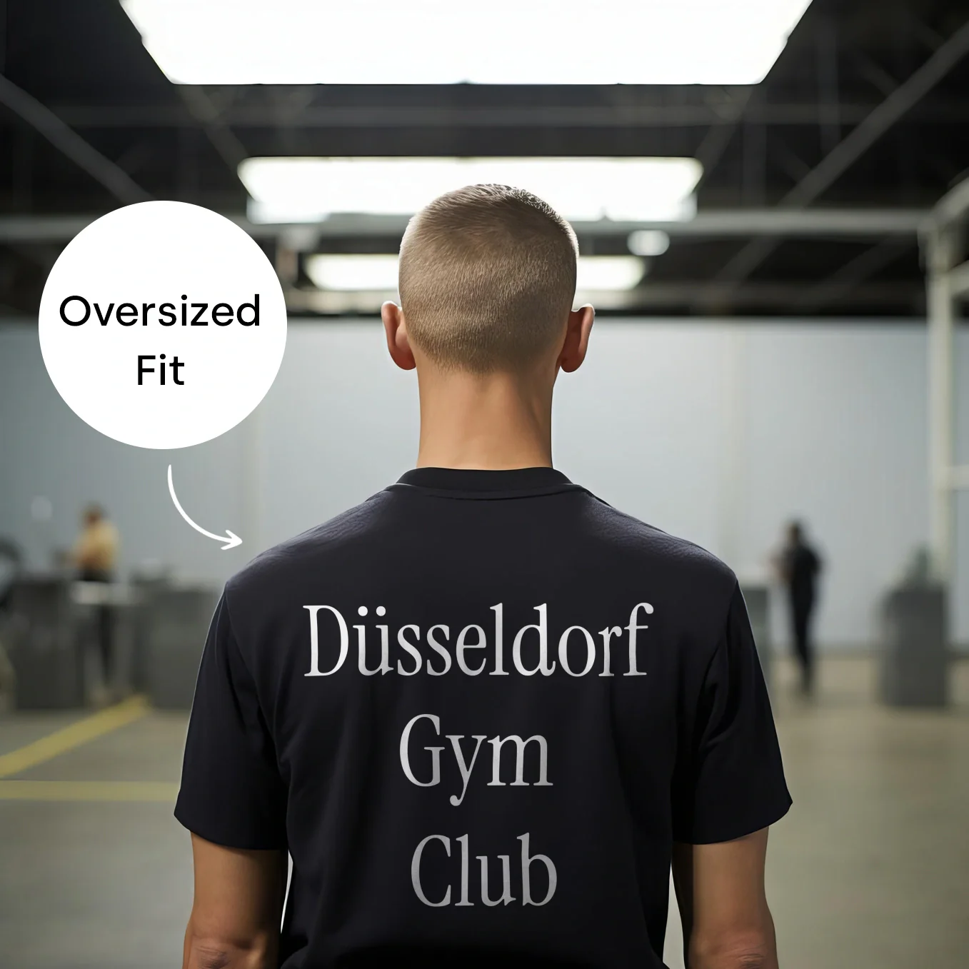 Personalisiertes Oversized Shirt "Sport Club" - Image 4