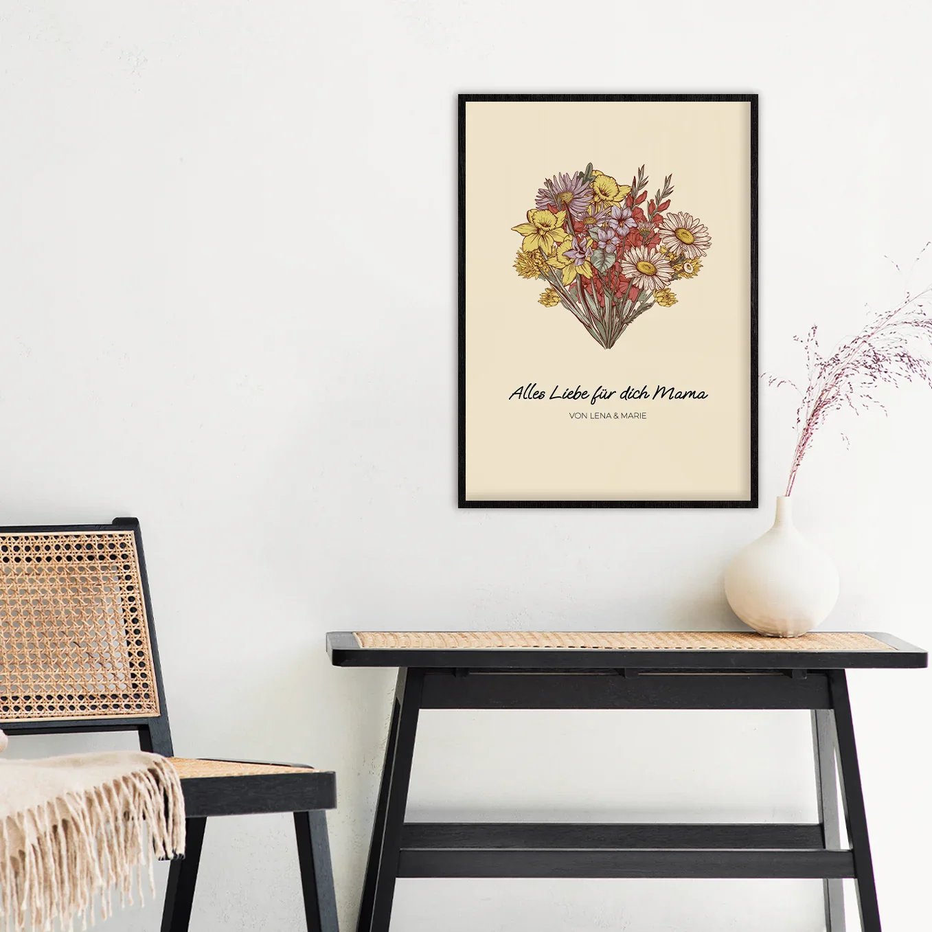 Affiche personnalisée "Bouquet de fleurs" - Image 3