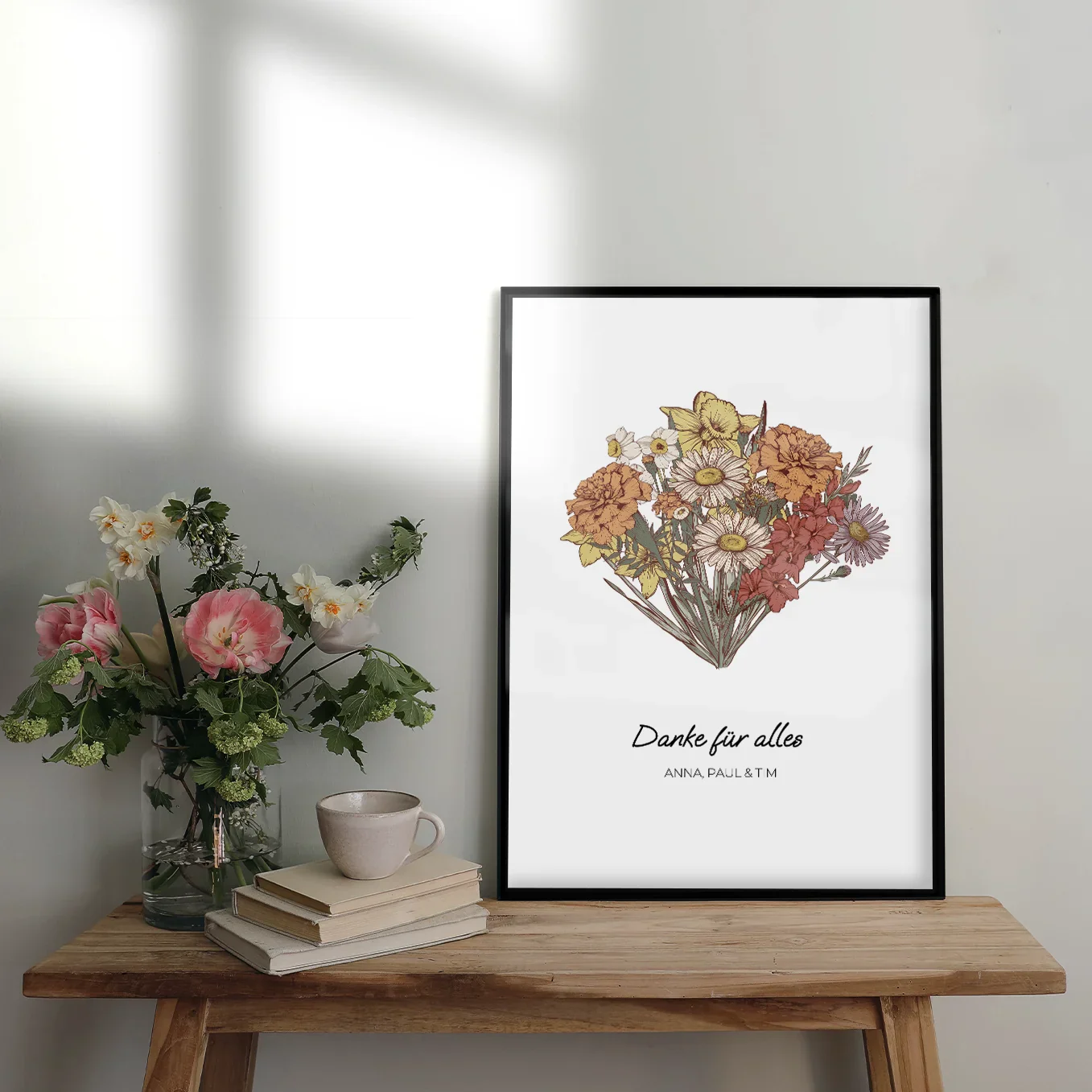 Affiche personnalisée "Bouquet de fleurs" - Image 4