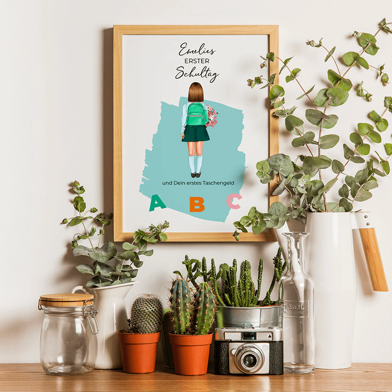 Affiche personnalisée - "Premier jour d'école" / cadeau pour la rentrée scolaire - Image 3