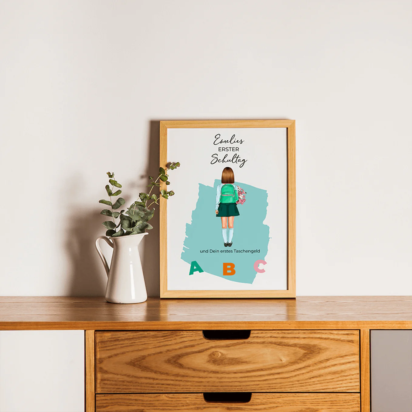 Affiche personnalisée - "Premier jour d'école" / cadeau pour la rentrée scolaire - Image 5