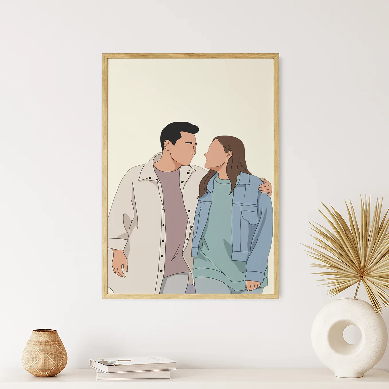 Personalisiertes Poster "Pärchen-Zeichnung" - Image 10