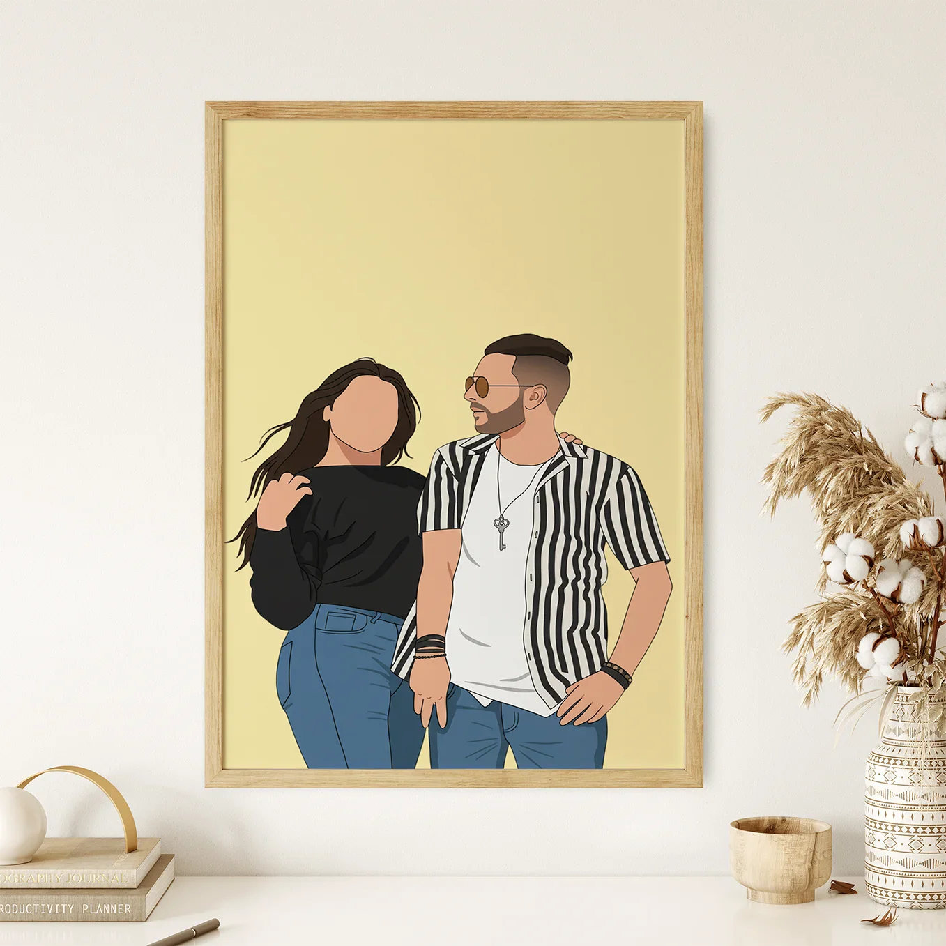 Personalisiertes Poster "Pärchen-Zeichnung" - Image 13