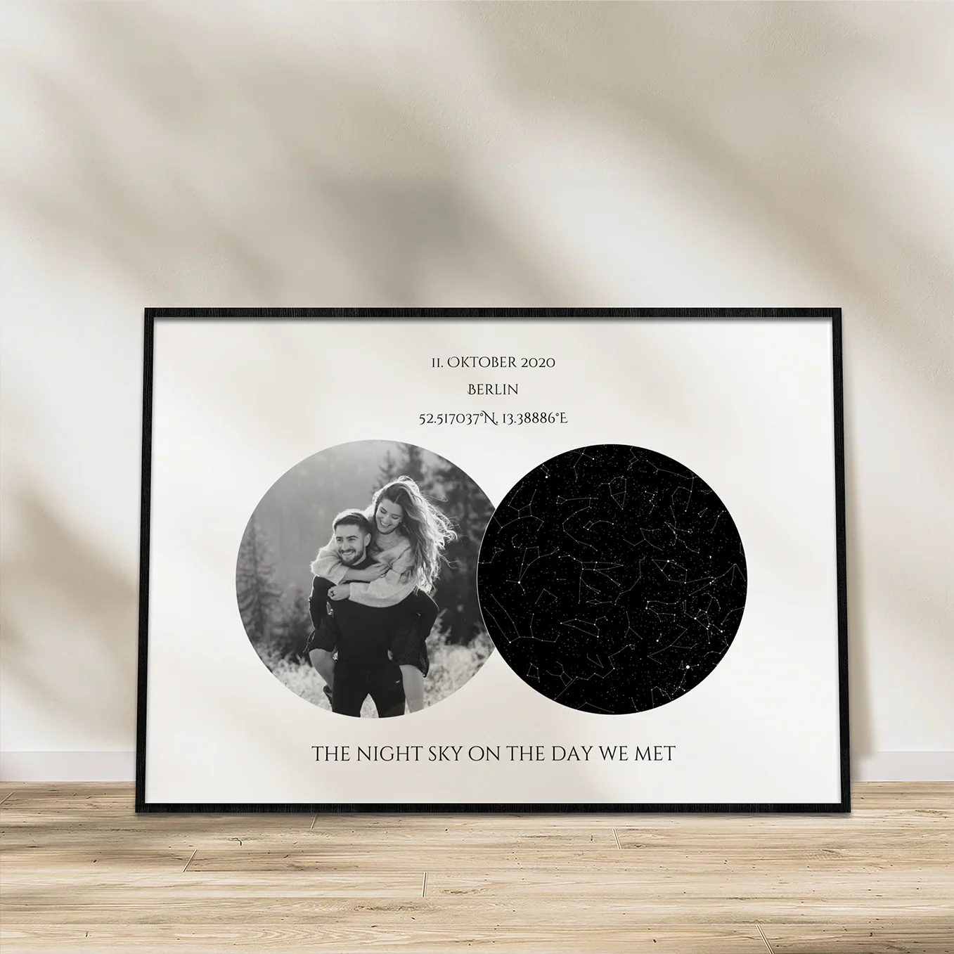 Personalisiertes Poster "Sternenhimmel" mit Foto - Image 9