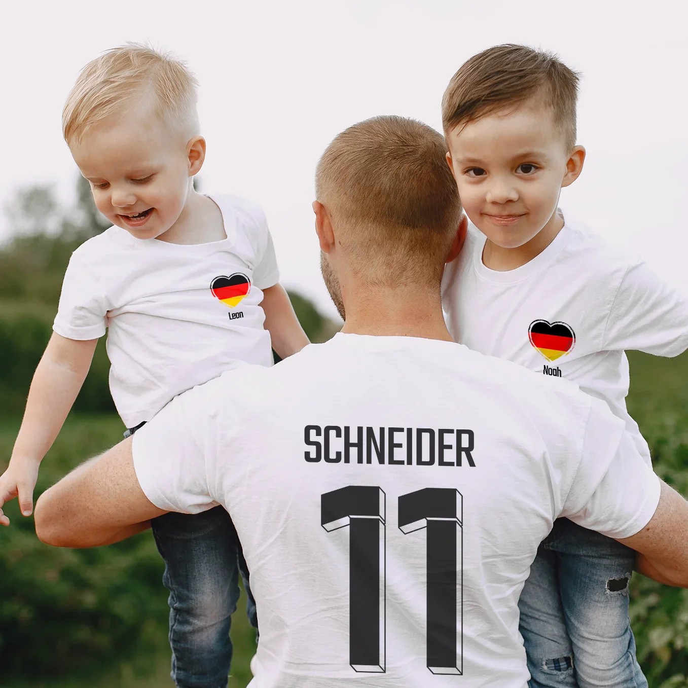 Maillot de football personnalisé "Championnat d'Europe"