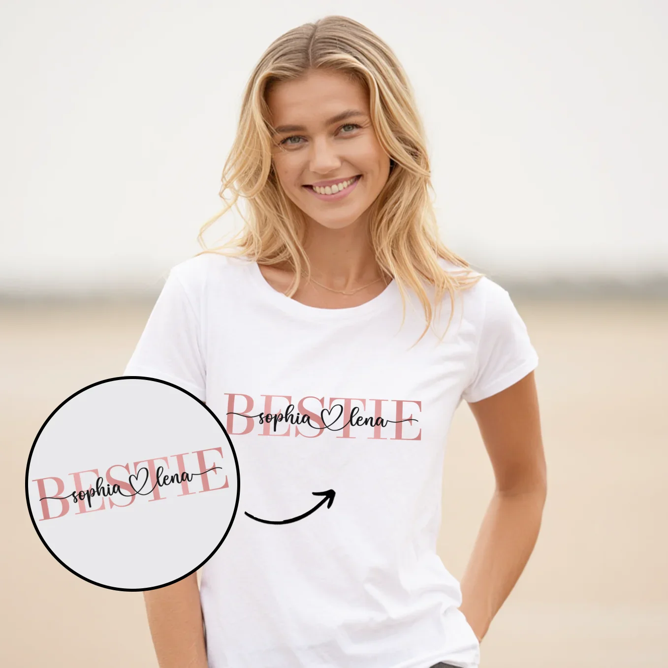 T-shirt personnalisé "Maman" - Image 2