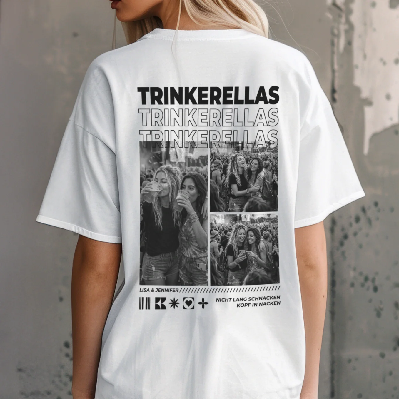 Personalisiertes T-Shirt "Trinkerellas" - Image 2
