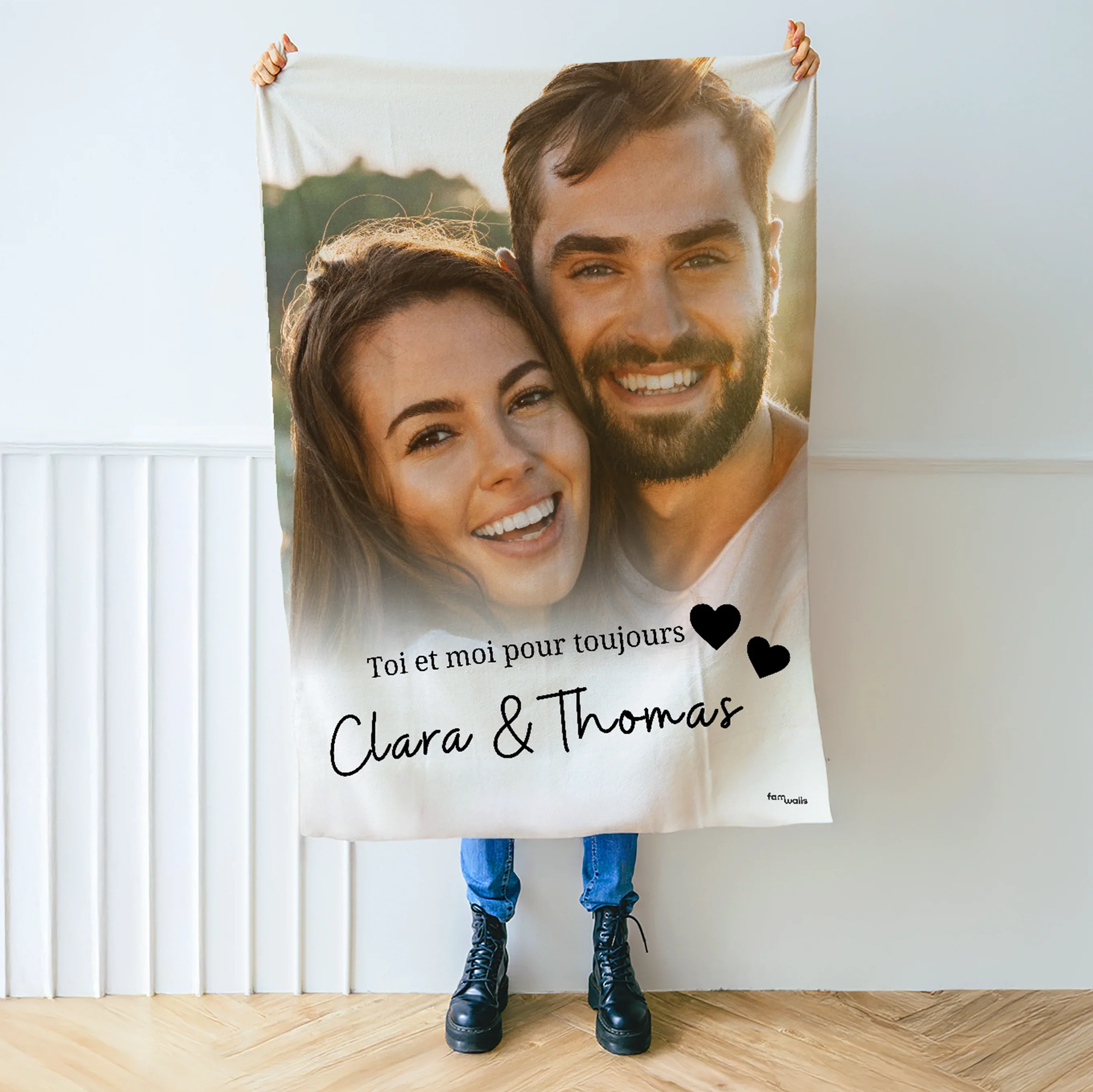Plaid personnalisé « Photo et texte » - Image 14