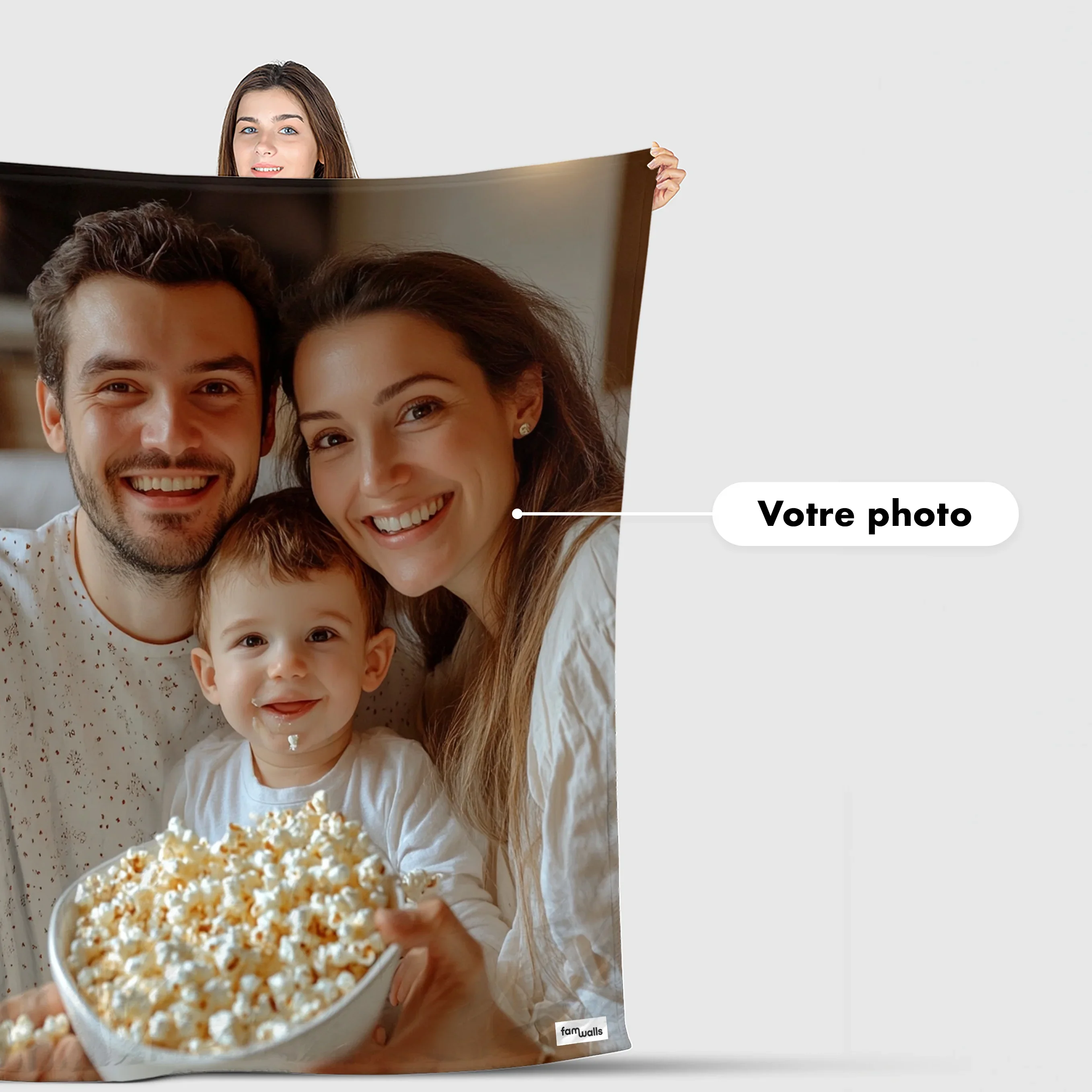 Plaid personnalisé avec « Photo » - Image 9