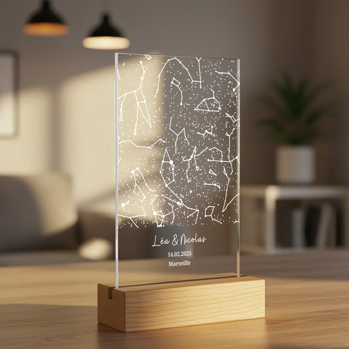 Plaque en acrylique personnalisée « Ciel étoilé » - Image 16