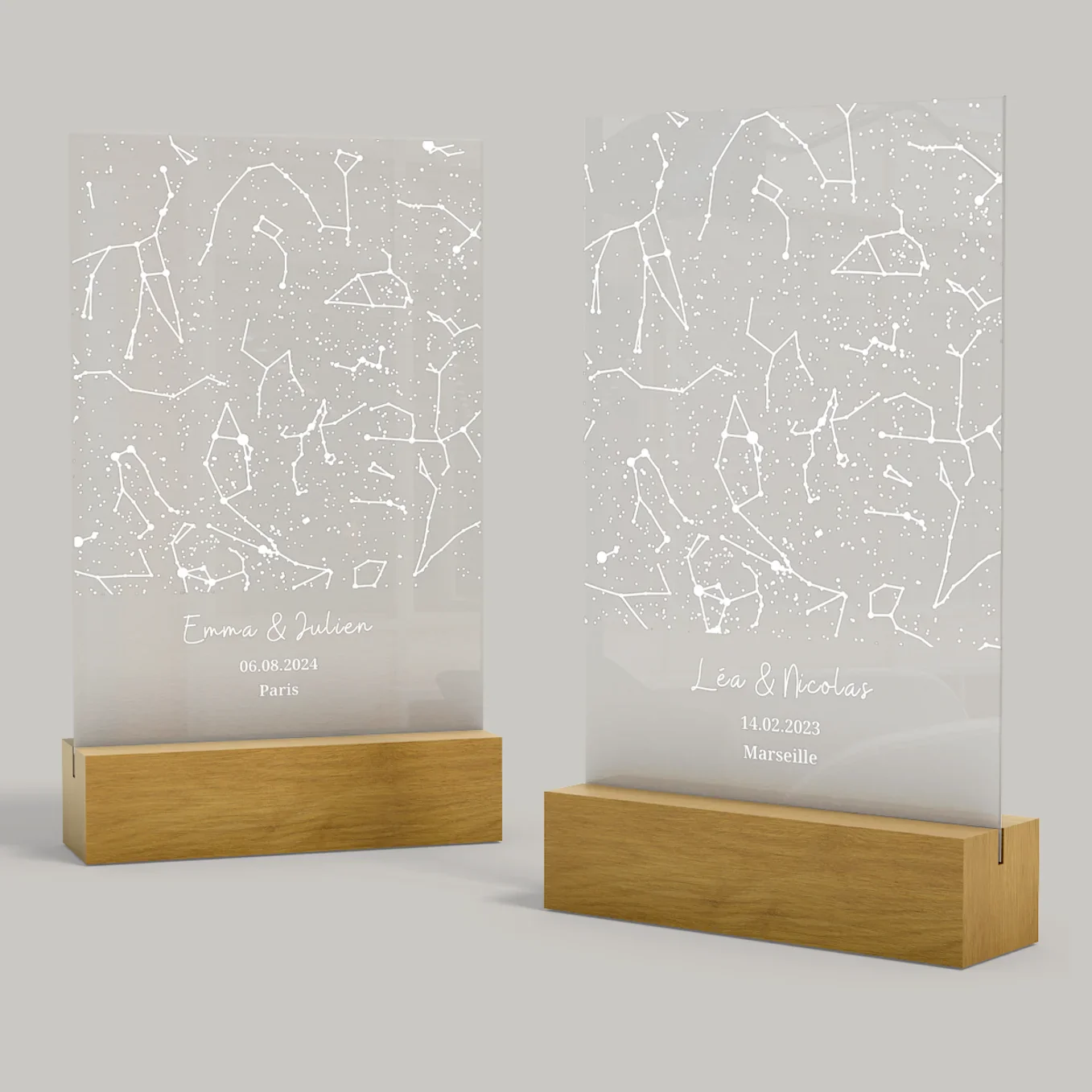 Plaque en acrylique personnalisée « Ciel étoilé » - Image 23