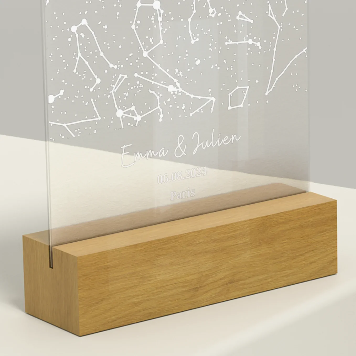 Plaque en acrylique personnalisée « Ciel étoilé » - Image 26