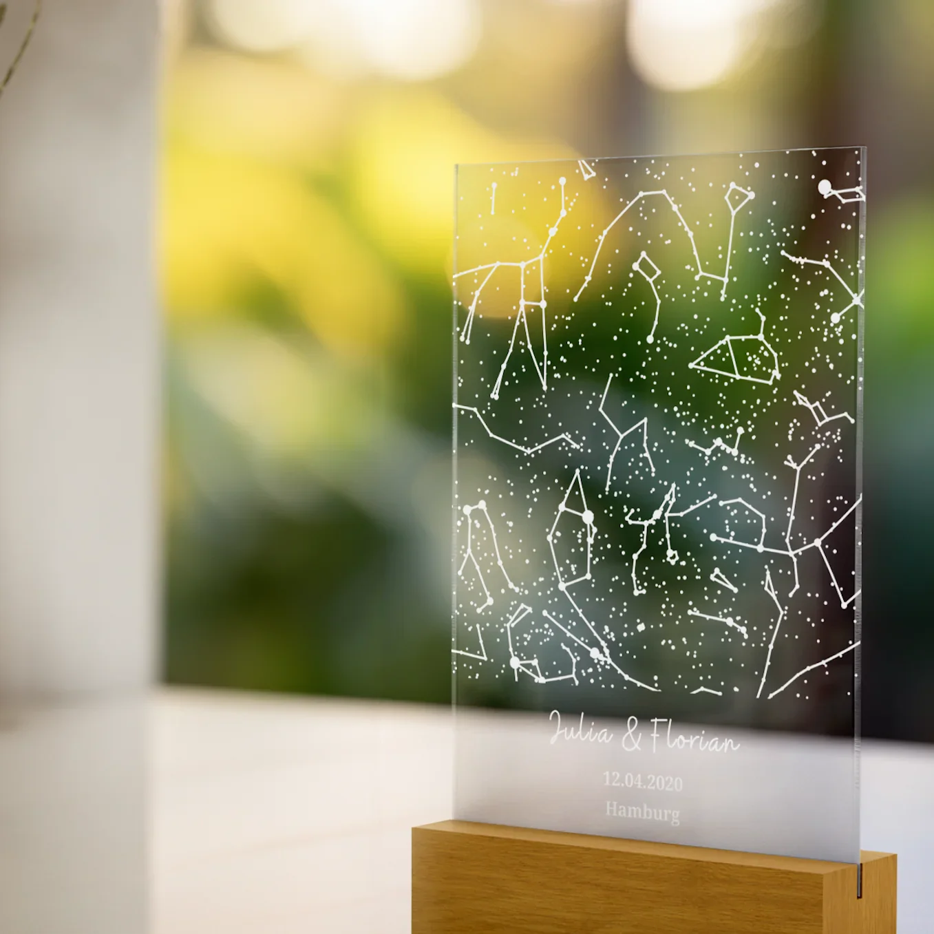 Plaque en acrylique personnalisée « Ciel étoilé » - Image 7