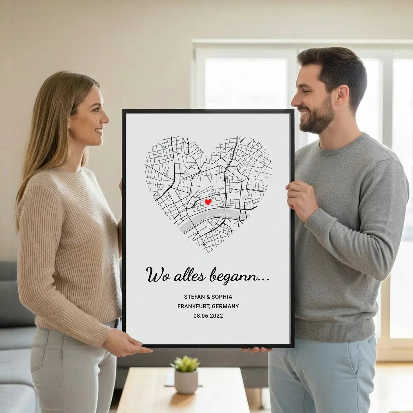 Affiche "Carte Coeur" - Image 3