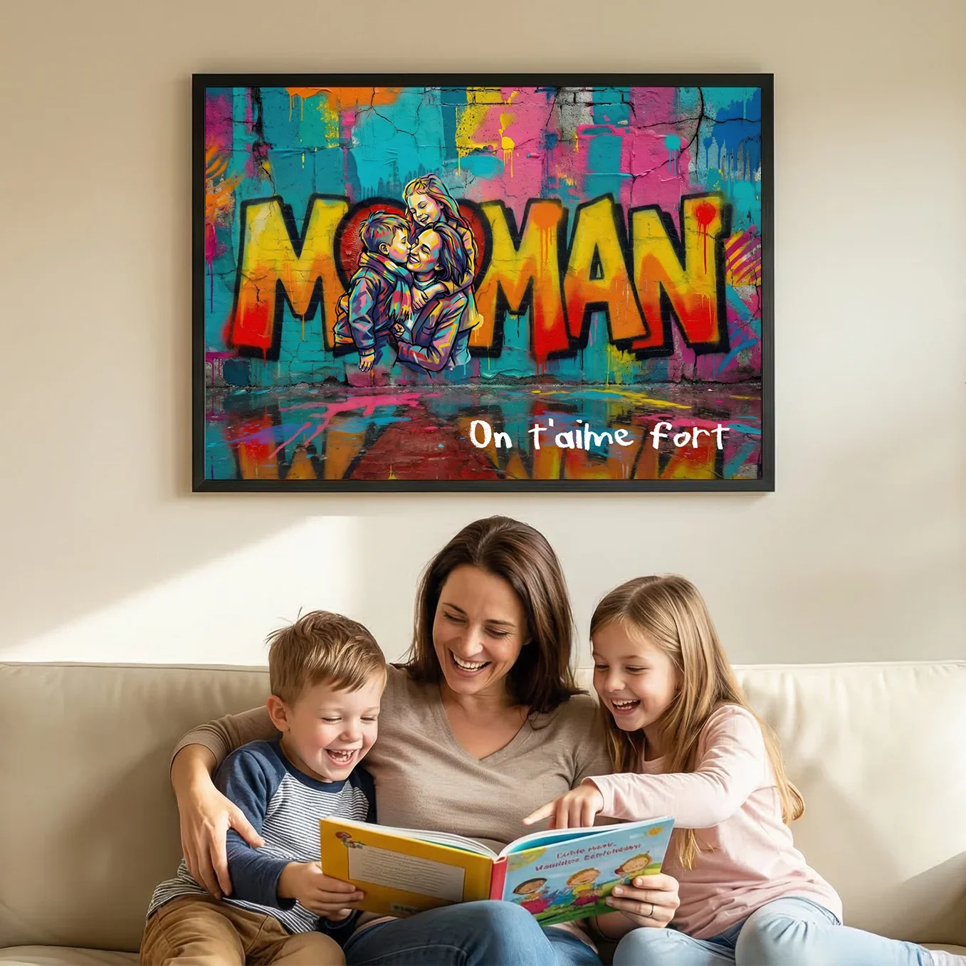 Poster personnalisé "Love Maman" - Image 12