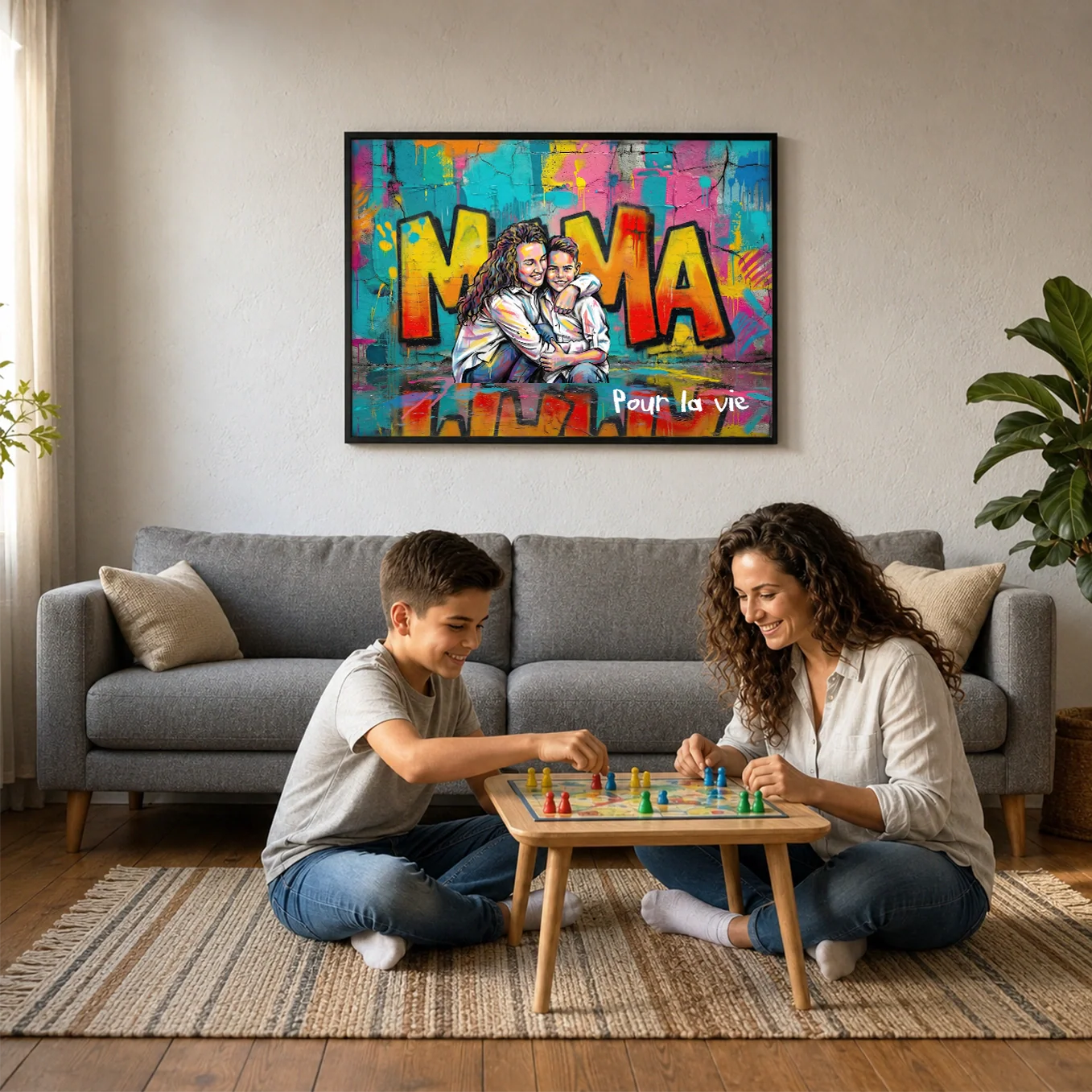 Poster personnalisé "Love Maman" - Image 15