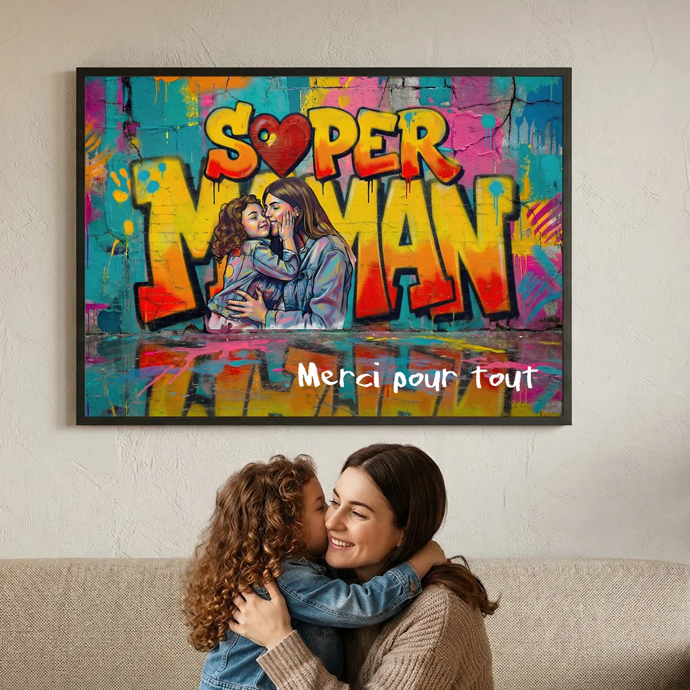Poster personnalisé "Love Maman" - Image 17