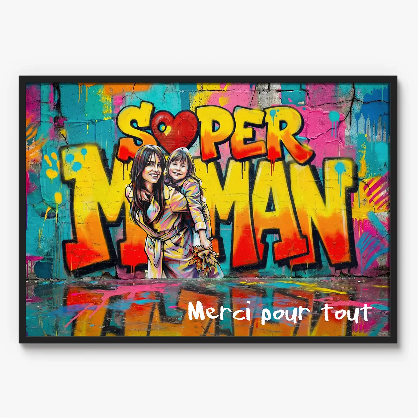 Poster personnalisé "Love Maman" - Image 20