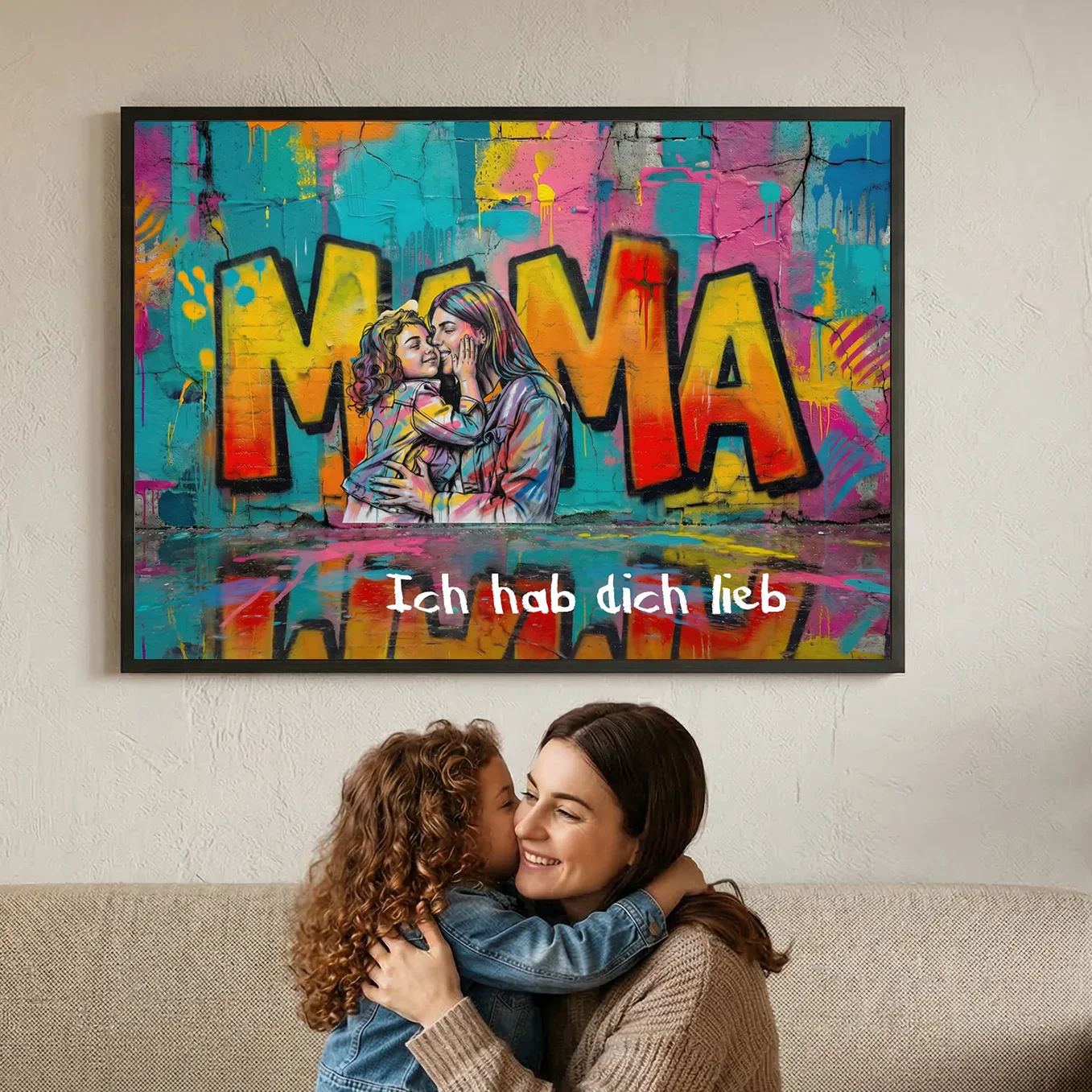 Poster personnalisé "Love Maman" - Image 7