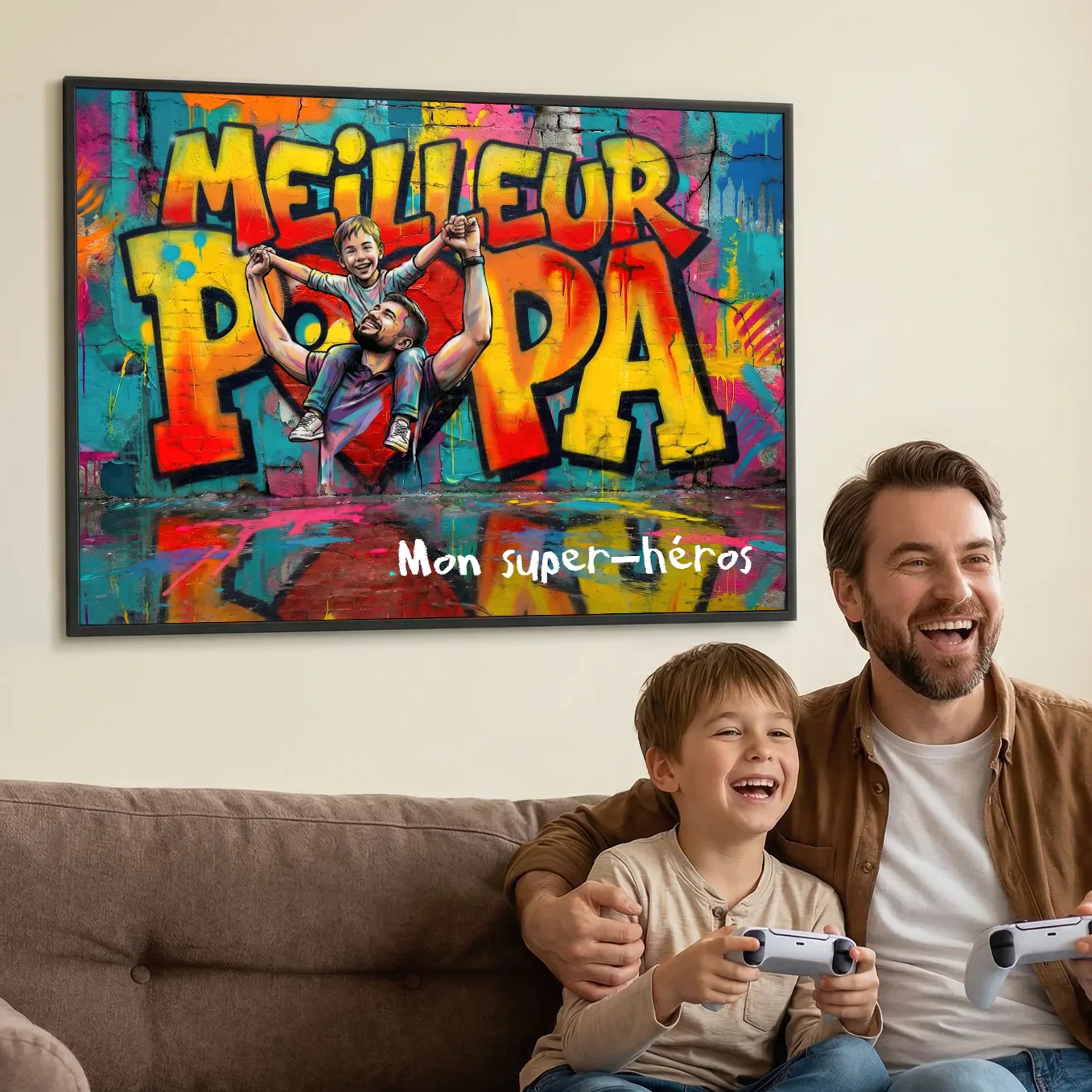 Poster personnalisé "Love Papa" - Image 13