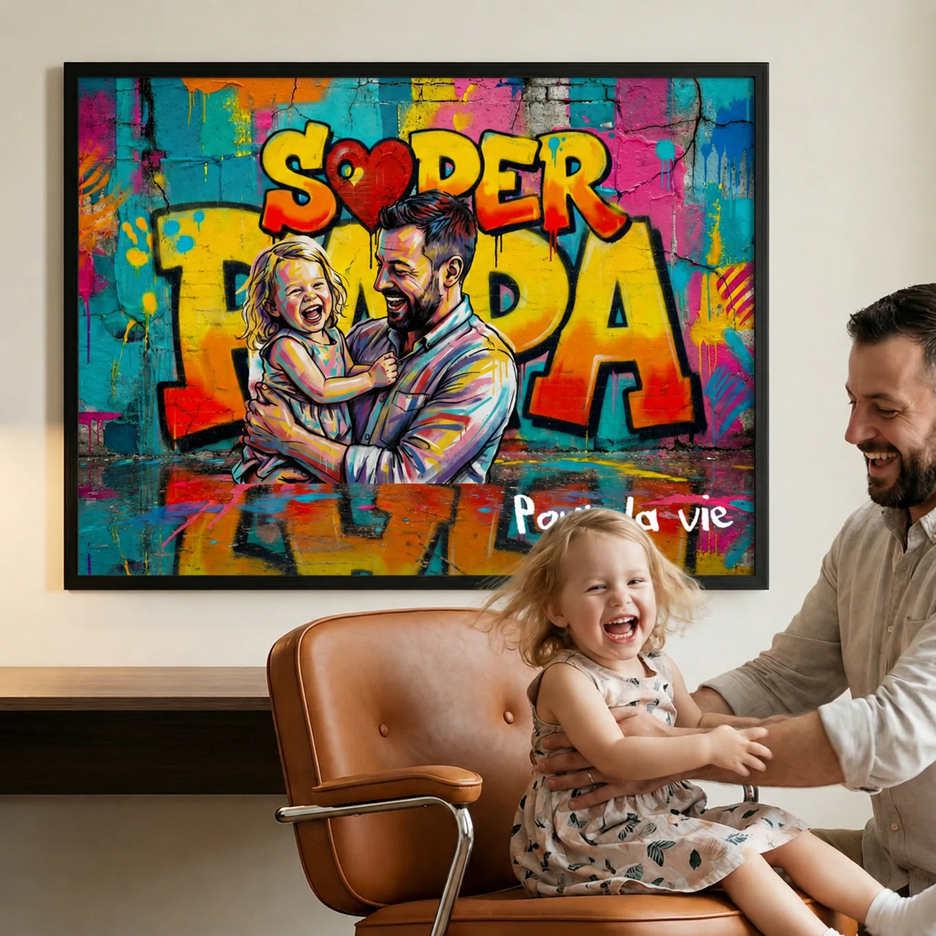 Poster personnalisé "Love Papa" - Image 15
