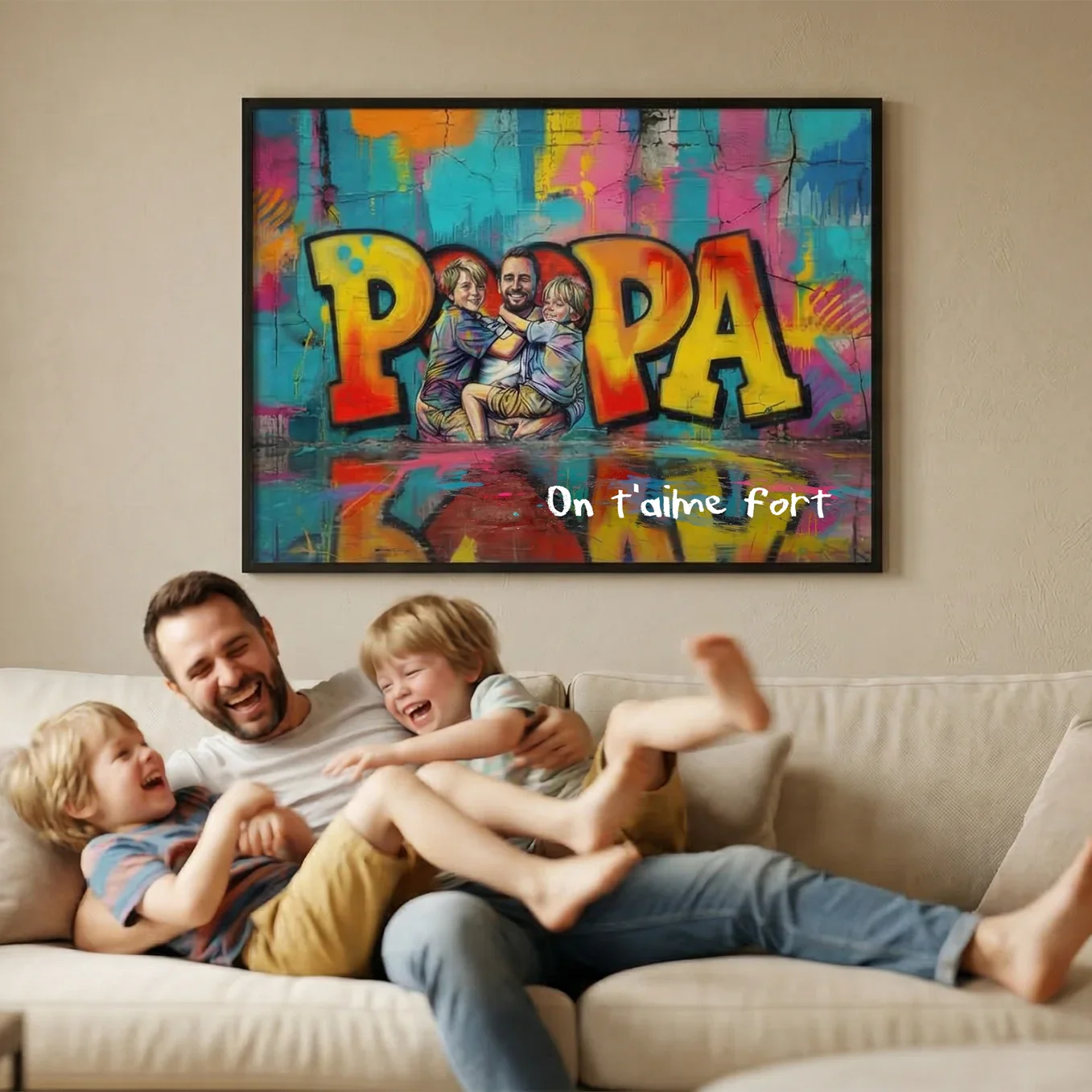 Poster personnalisé "Love Papa" - Image 16