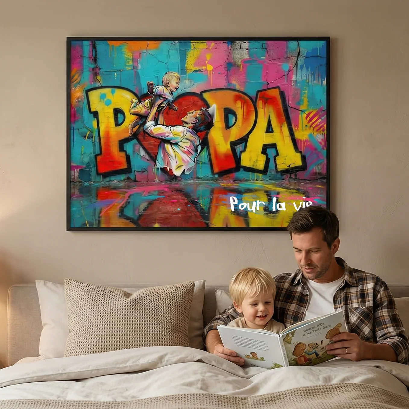 Poster personnalisé "Love Papa" - Image 18