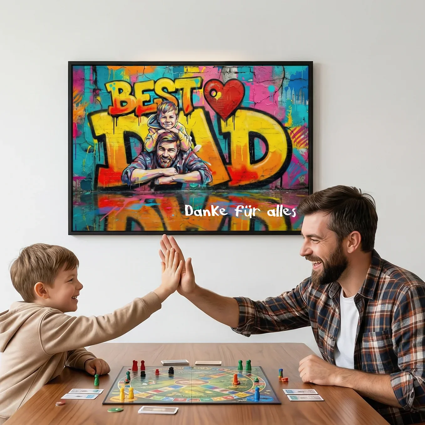 Poster personnalisé "Love Papa" - Image 2