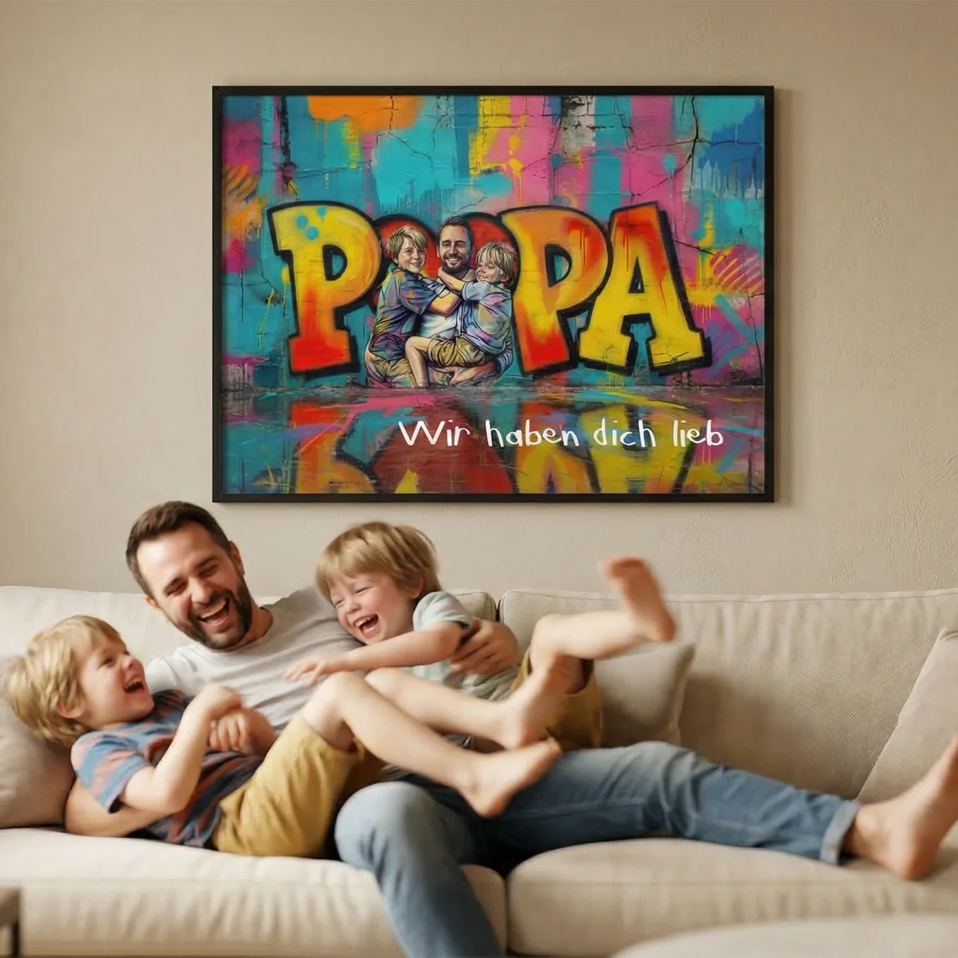Poster personnalisé "Love Papa" - Image 6