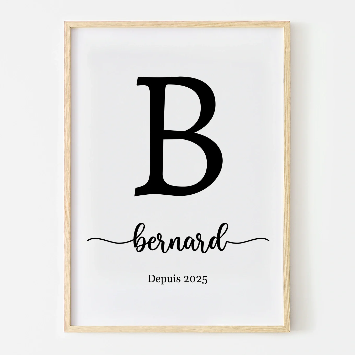 Affiche personnalisée « Nom de famille » - Image 11