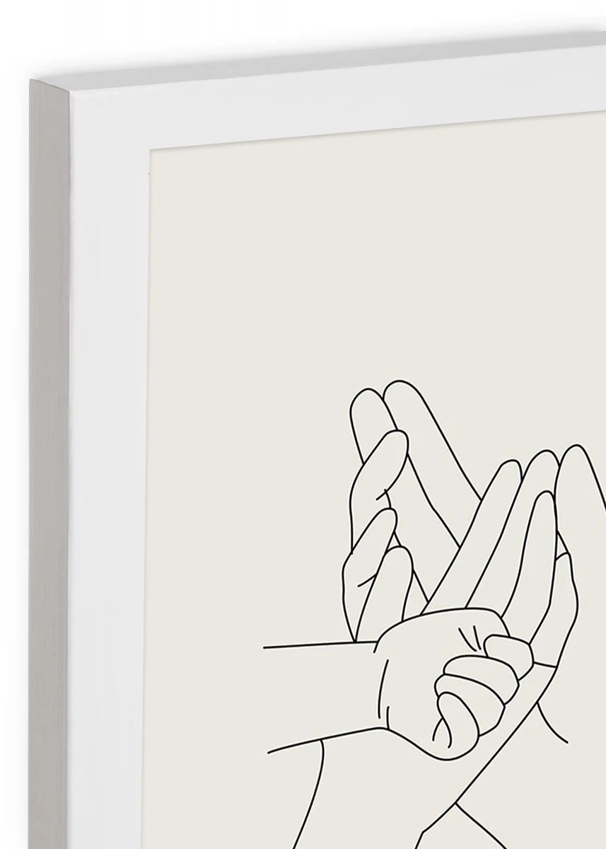 Cadre en bois haut de gamme 50x70cm - Image 9
