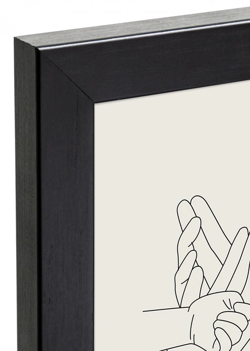 Cadre en bois haut de gamme 50x70cm - Image 4