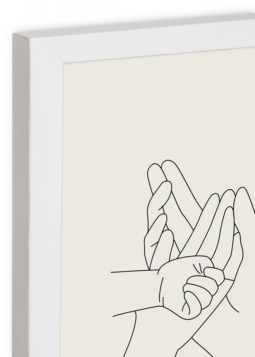 Cadre en bois haut de gamme 50x70cm - Image 7
