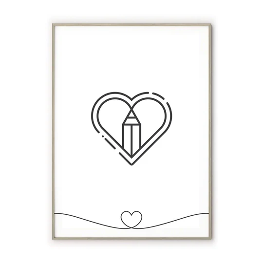 Cadre en bois haut de gamme DIN A3 (29,7x42cm)