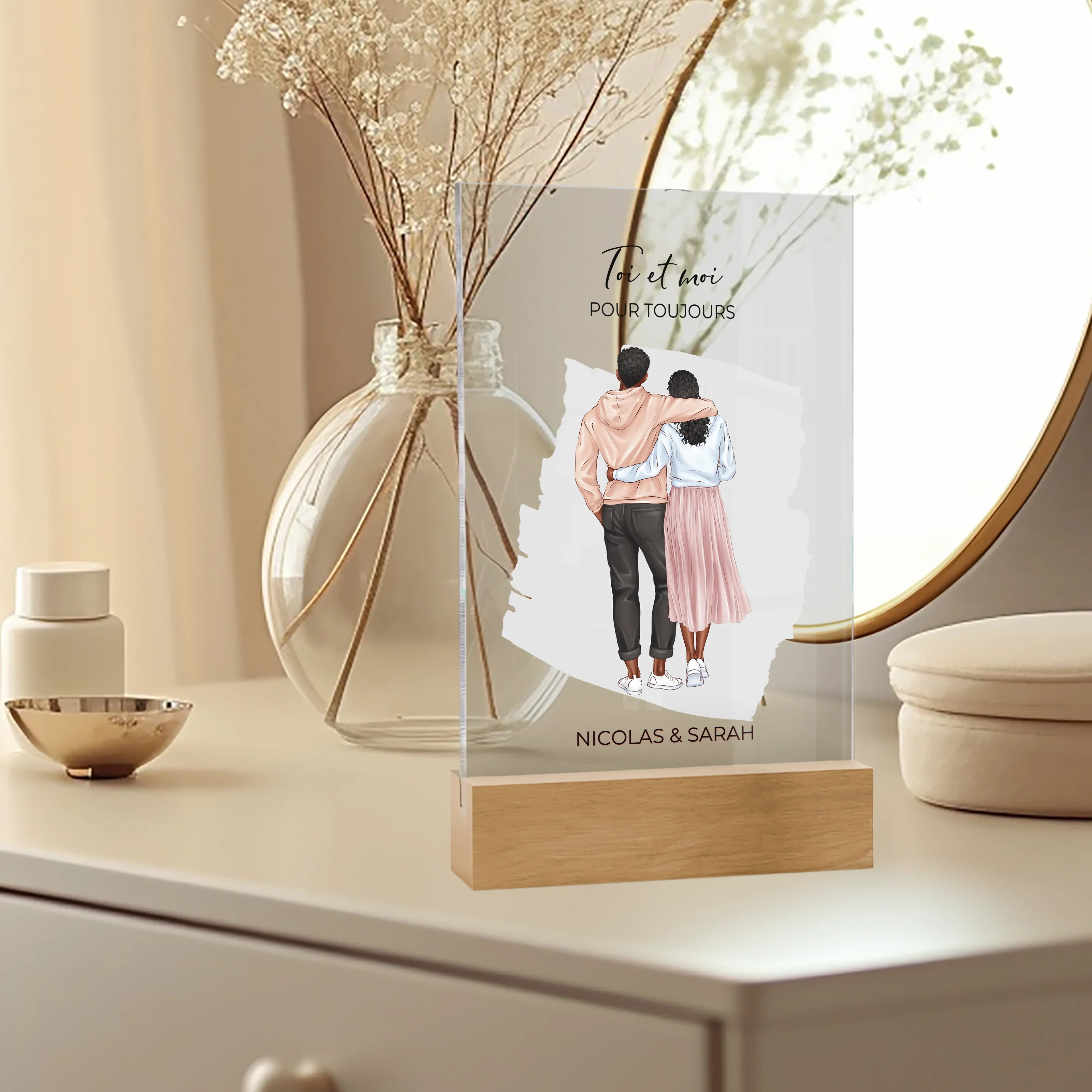 Présentoir acrylique personnalisé « Couple » - Image 13