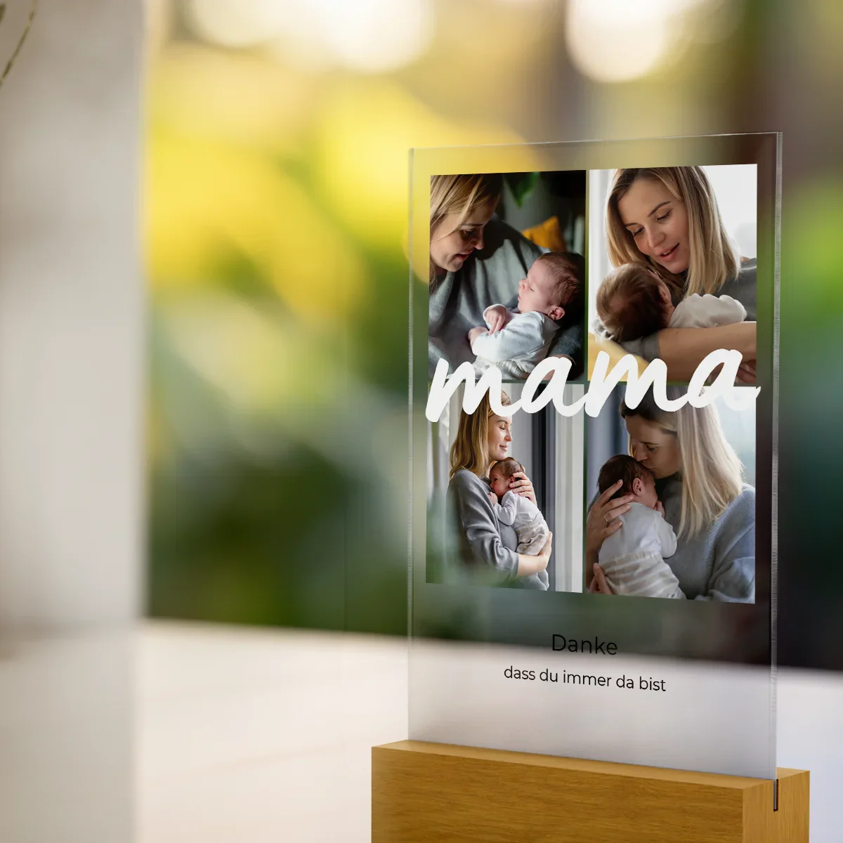 Présentoir en acrylique personnalisé « Maman » - Image 4