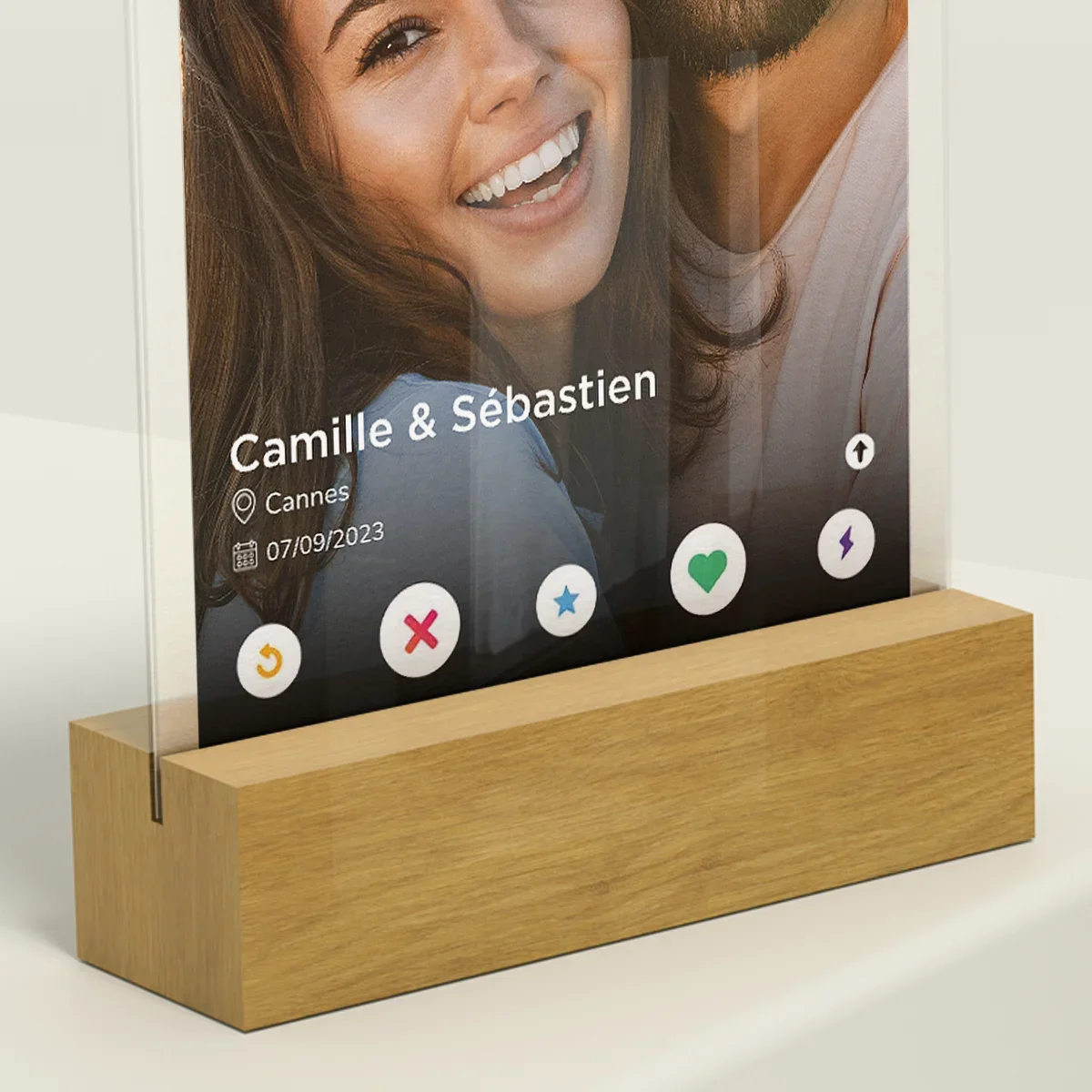 Cadre personnalisé en acrylique « Application de rencontres » - Image 18