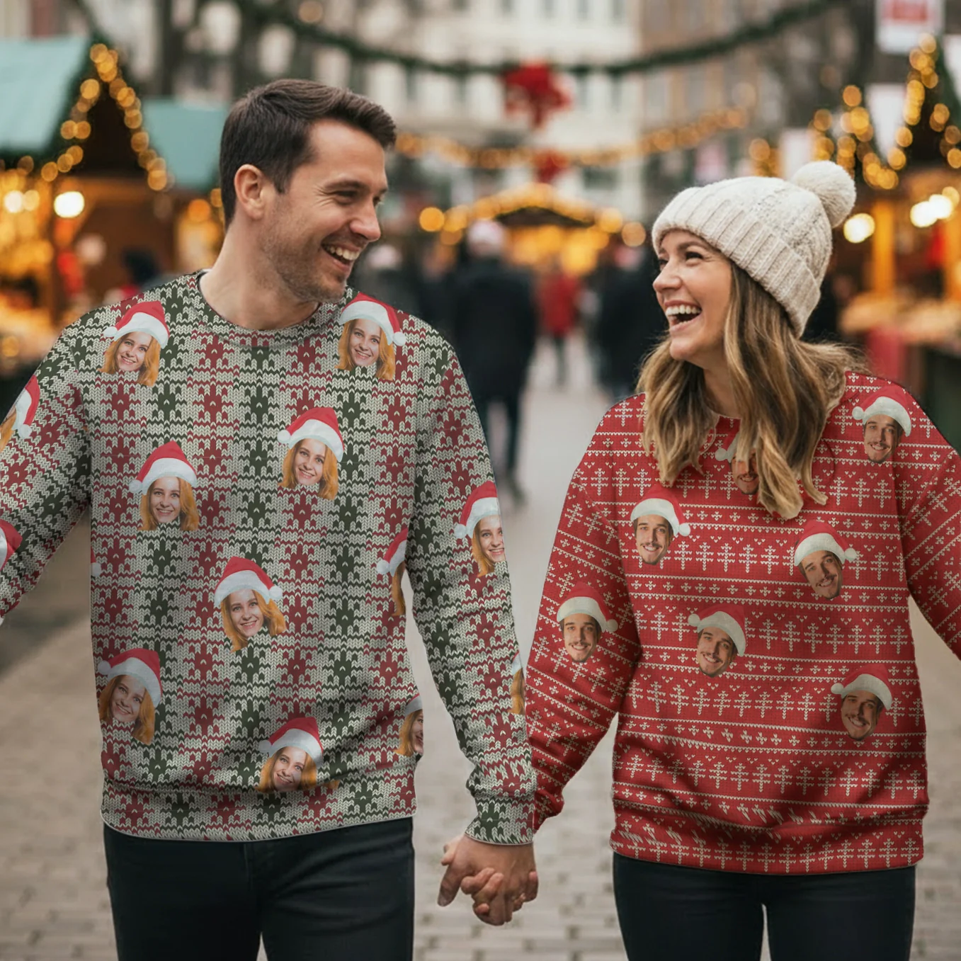 Pull de Noël moche personnalisé « Votre photo » - Image 13