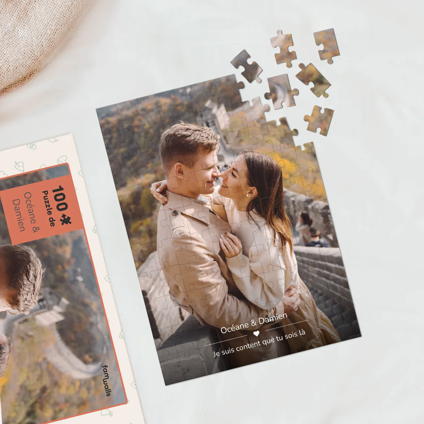 Puzzle personnalisé « Motif au choix » - Image 2