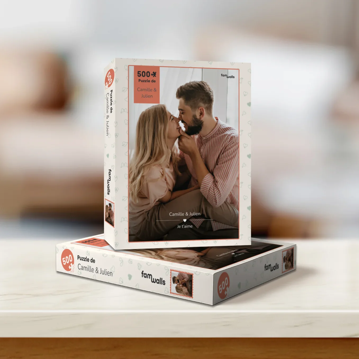 Puzzle personnalisé « Motif au choix » - Image 3