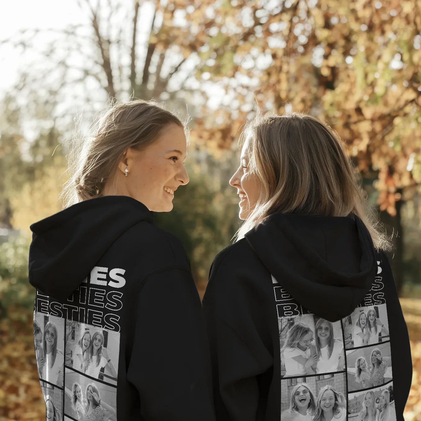 Sweat à capuche Personnalisé « Besties » - Image 6