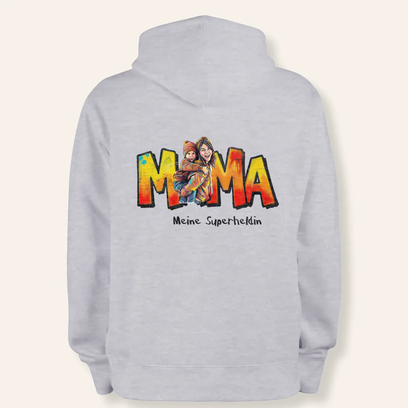 Sweat à capuche personnalisé "Love Maman" - Image 9
