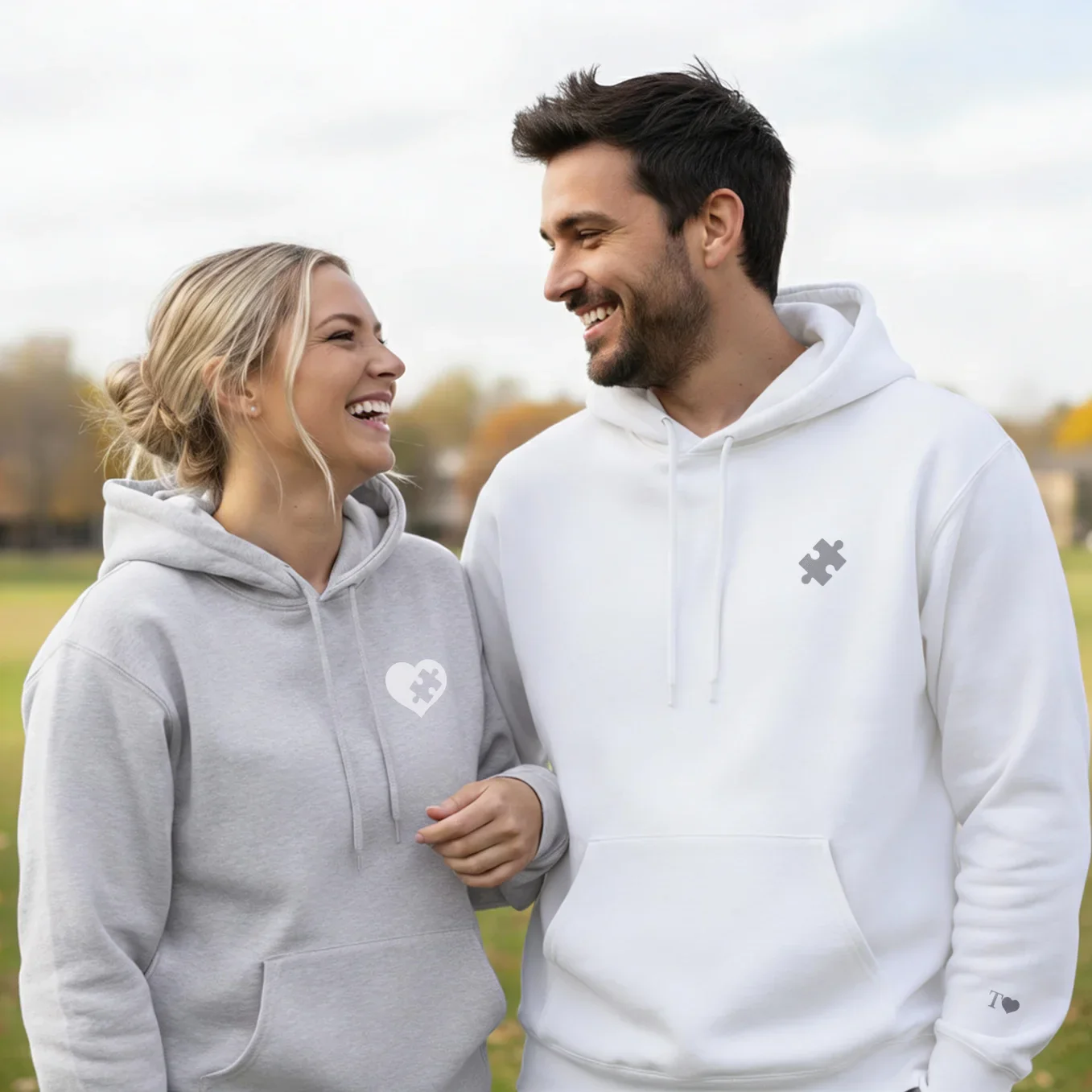 Sweats à Capuche Personnalisés « Pièce de Puzzle » - Image 10
